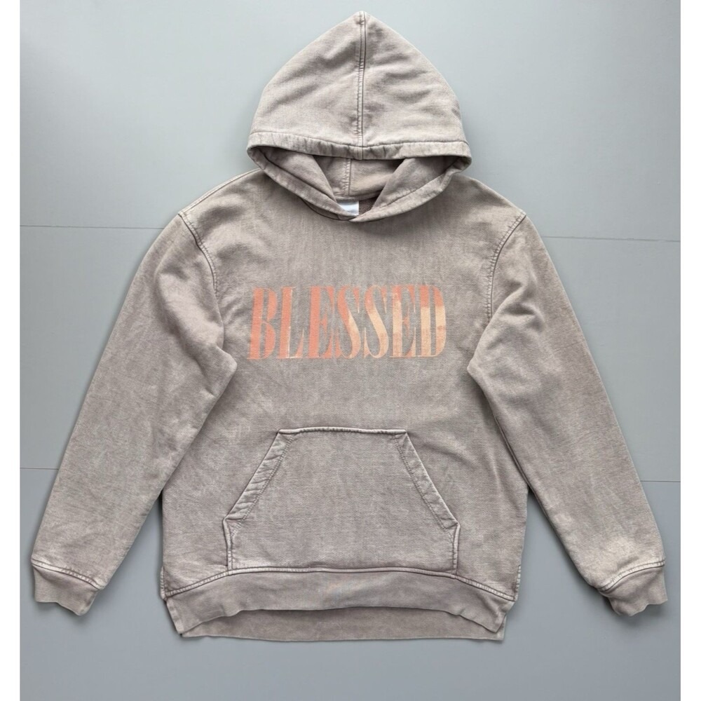 Alchemist Miami Blessed Hoodie Men Small Oversized Distressed Heavyweight